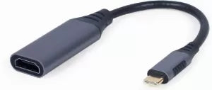 Adaptateur USB-C CableXpert vers HDMI M/F (Gris)