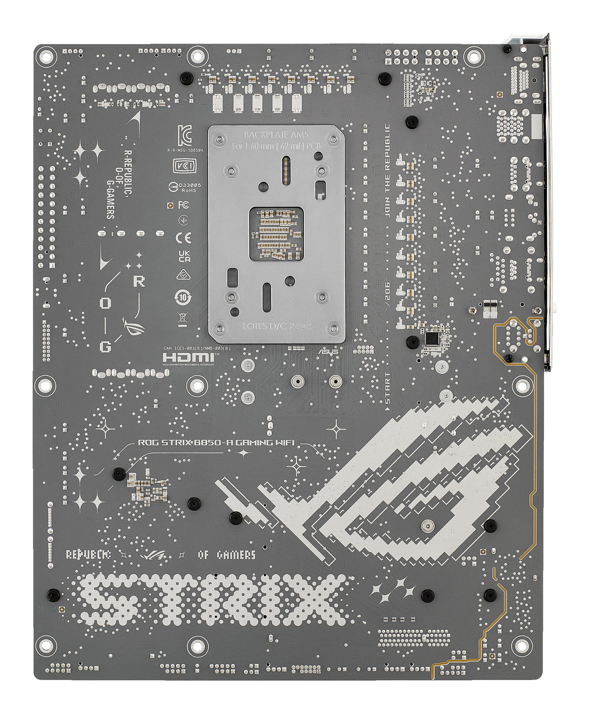 Carte mere - ASUS - ROG STRIX B850-A GAMING WIFI - AMD B850 - Emplacement AM5 ATX