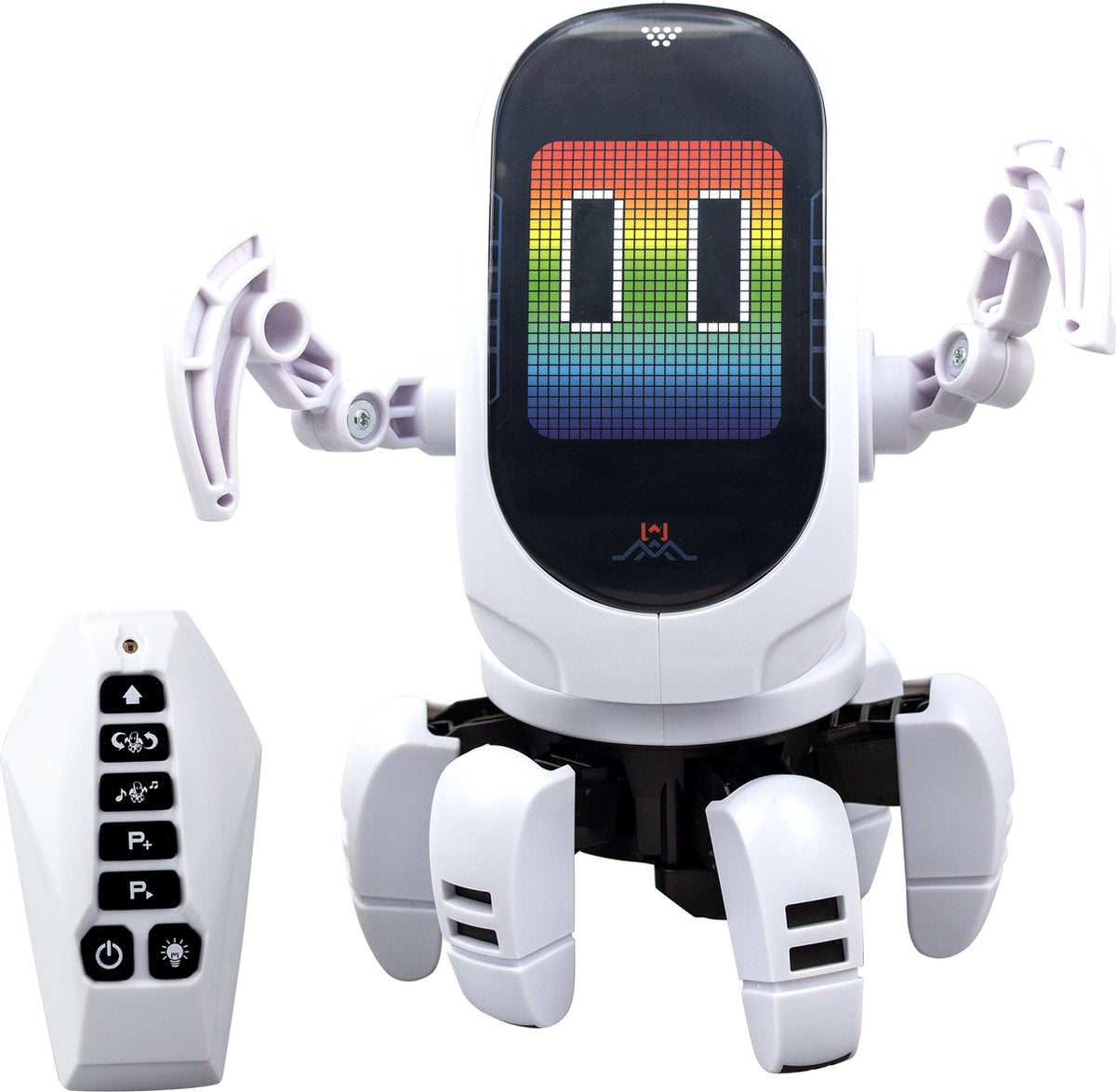 Robot radiocommandé - YCOO - Octobot RC - 19 cm - Multidirectionnel - 15 actions programmables - Des 5 ans