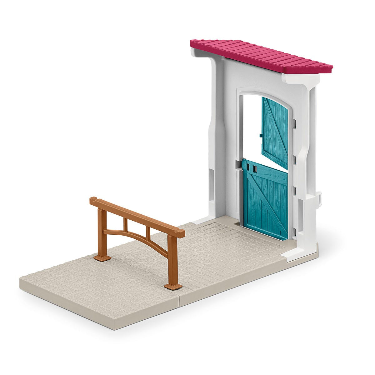 Centre équestre modulable de Lakeside pour chevaux, coffret figurines avec 115 éléments, Schleich 42567 Horse Club