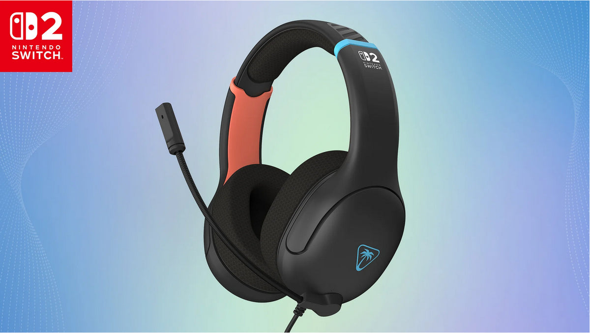 Casque de gaming filaire - TURTLE BEACH - Airlite™ Fit - Nintendo Switch™ 2 - Charcoal Black