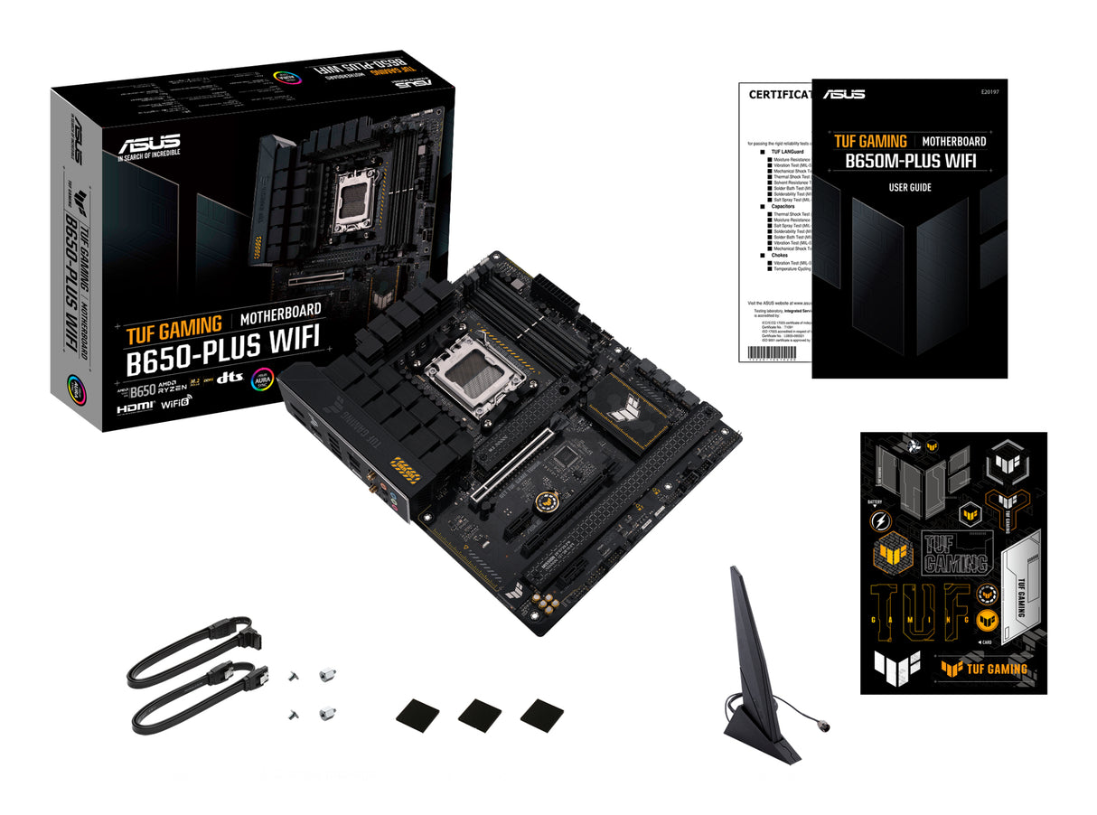 Carte mere - ASUS - TUF GAMING B650-PLUS WIFI - AMD B650 - Emplacement AM5 ATX