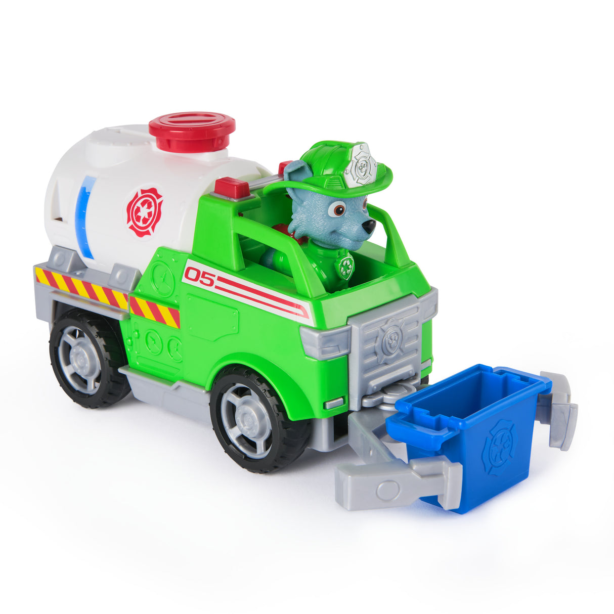 Figurine Rocky - Véhicules + bac et pince - des 3 ans - Fire Rescue - La Pat'Patrouille
