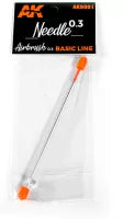 Ak Interactive - Aiguille pour Aerographe Ak Basic Line 0.3