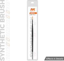 AK Interactive Pinceau Synthetique - Liner 17mm