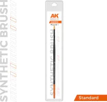 AK Interactive Pinceau Synthetique - Round (Taille 1)