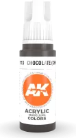 Ak Interactive Pot de Peinture - Chocolate (Chipping) (17 ml)