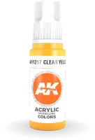 Ak Interactive Pot de Peinture - Clear Yellow (17 ml)