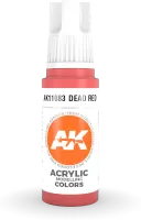 Ak Interactive Pot de Peinture - Dead RED (17 ml)