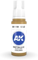 Ak Interactive Pot de Peinture - Gold (17 ml)