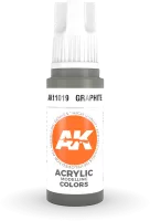 Ak Interactive Pot de Peinture - Graphite (17 ml)