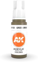Ak Interactive Pot de Peinture - Green-Brown (17 ml)