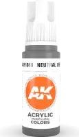 Ak Interactive Pot de Peinture - Neutral Grey (17 ml)