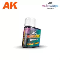 Ak Interactive Pot de Wash For Wargame - Violet Wash (35 ml)