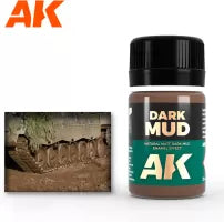 Ak Interactive Pot d'Enamel Effects - Dark Mud Effects (35 ml)