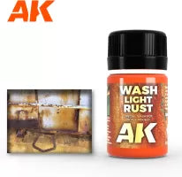 Ak Interactive Pot d'Enamel Effects - Light Rust Wash (35 ml)