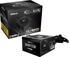 Alimentation ATX ASRock Challenger Gold - 850W (Noir)