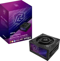 Alimentation ATX ASRock Phantom Gaming - 750W (Noir)