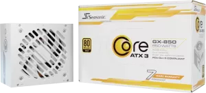Alimentation ATX Seasonic Core GX V2 2024 - 850W (Blanc)