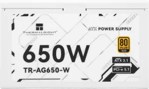 Alimentation ATX Thermalright AG - 650W (Blanc)