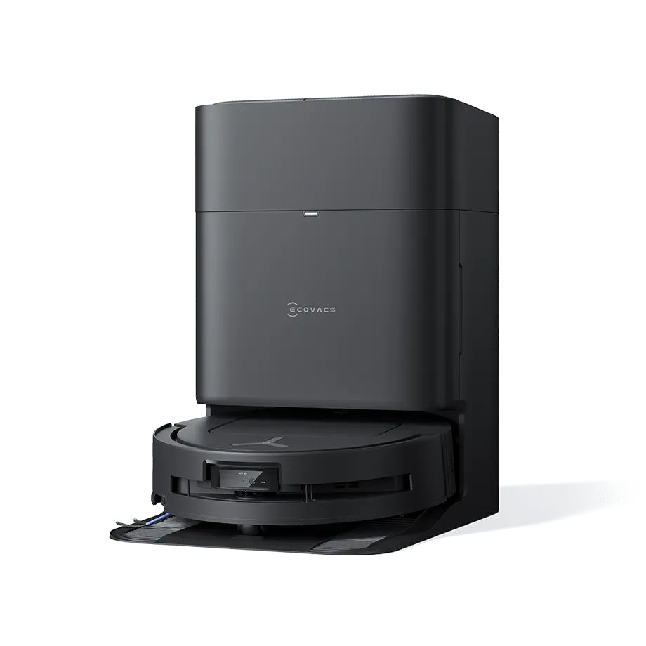 ECOVACS T80 OMNI - Robot Aspirateur Laveur - 18 000 Pa - Nettoyage Automatique instantané OZMO Roller - ZeroTangle 3.0