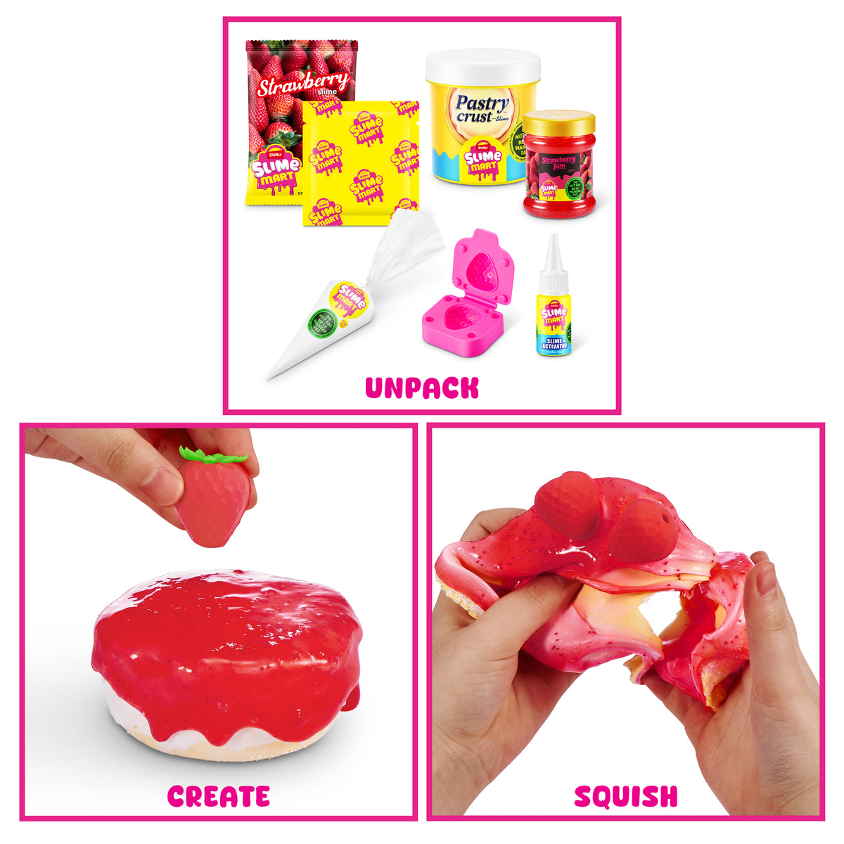 Activités créatives et manuelles - ZURU - Slime Mart Shopping Bag - Des 6 ans