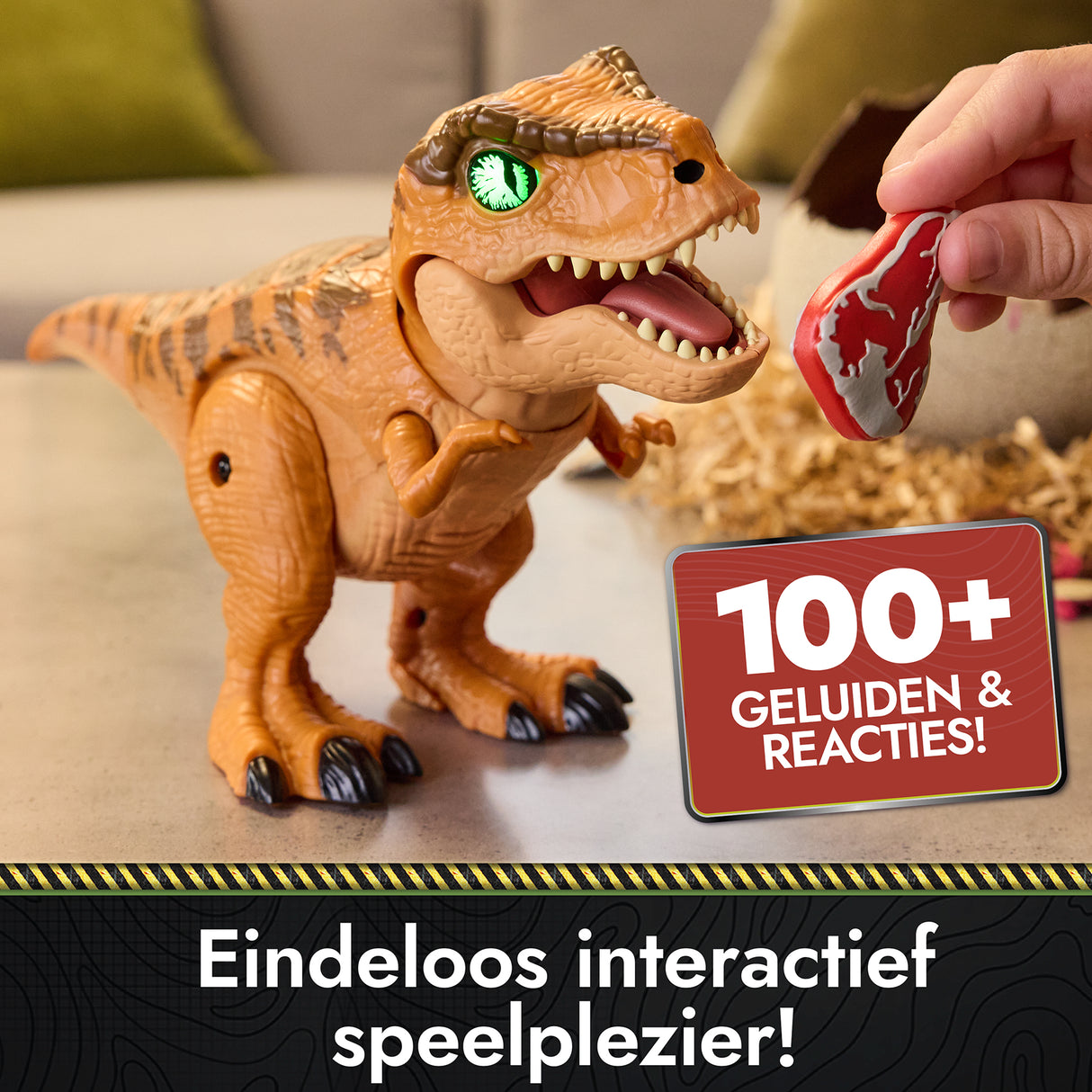 Primal Hatch - T-Rex a faire naître - 100 sons et interactions - des 5 ans