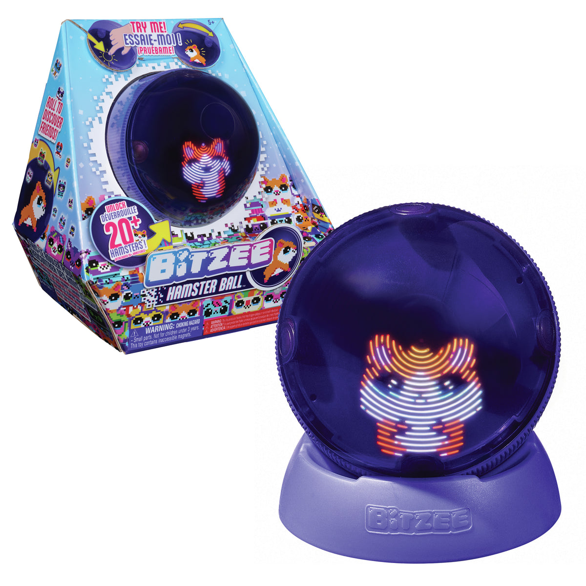 Bitzee - Mon animal interactif - des 5 ans - Boule hamster