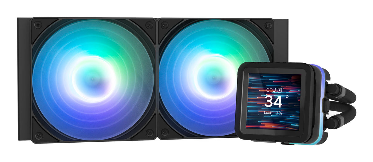 Kit Watercooling AIO Zalman Alpha2 DS A24 RGB - 240mm (Noir)