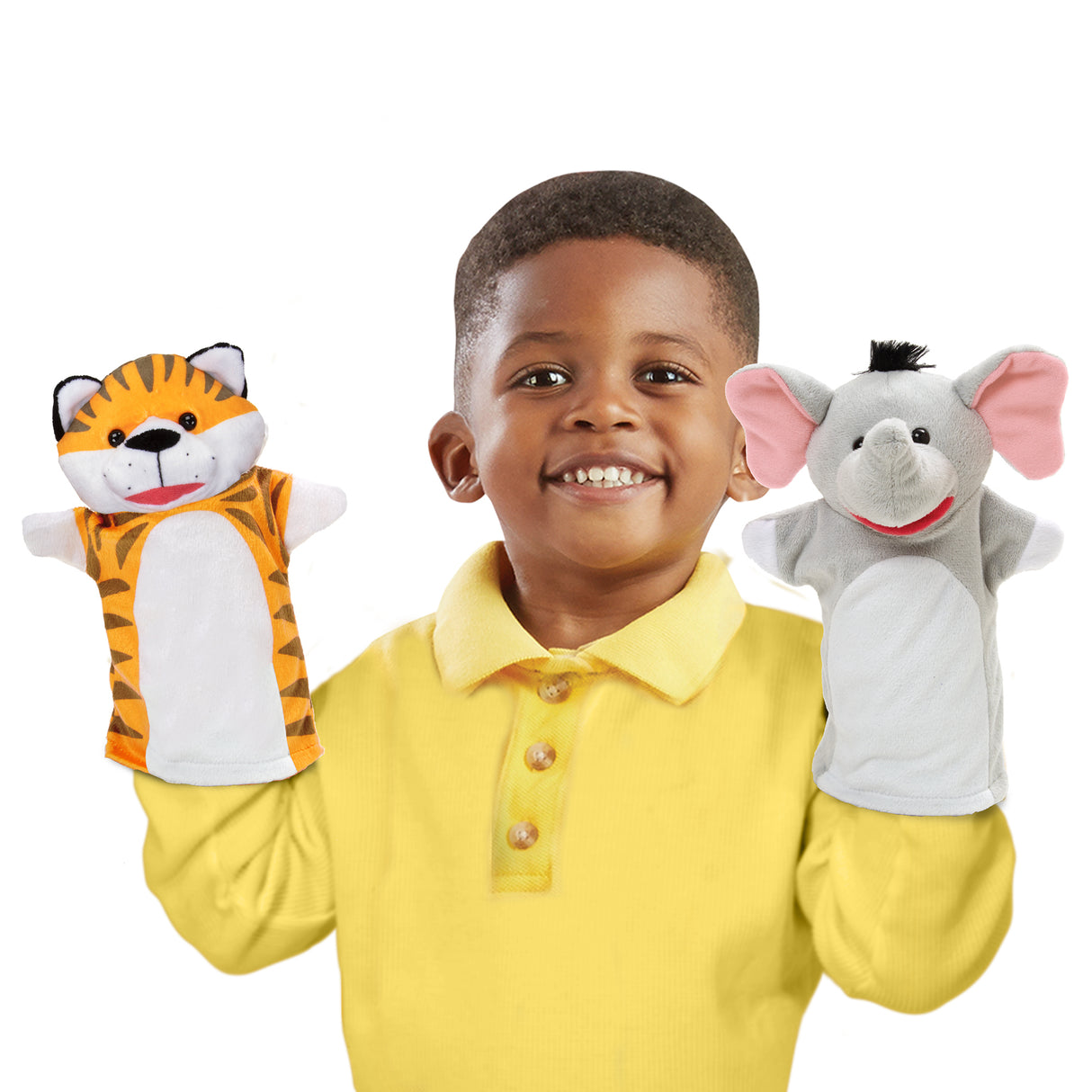 COFFRET 6 MARIONNETTES SAFARI Melissa & Doug