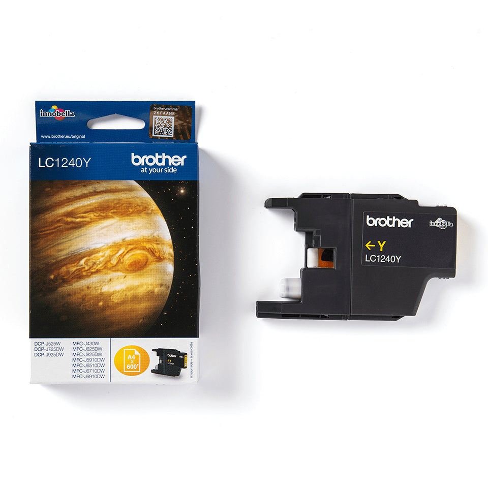 BROTHER Cartouche LC-1240 - Jaune