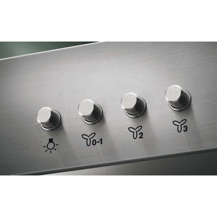 Hotte décorative - ELECTROLUX - LFT429X - Inox - 3 vitesses - 89,8 cm