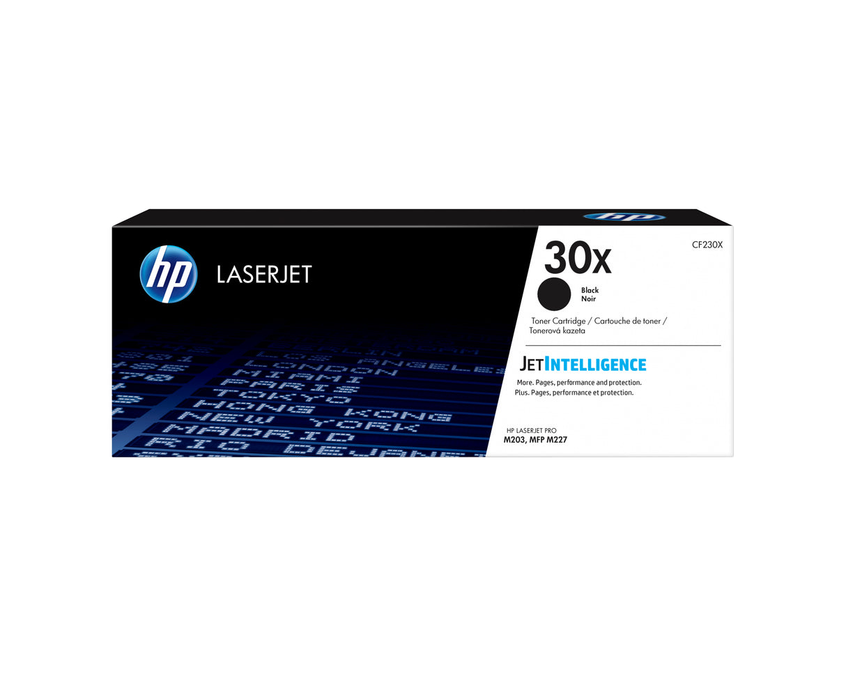 Cartouche de Toner HP 30X (CF230X) noir pour HP LaserJet Pro M203/MFP M227