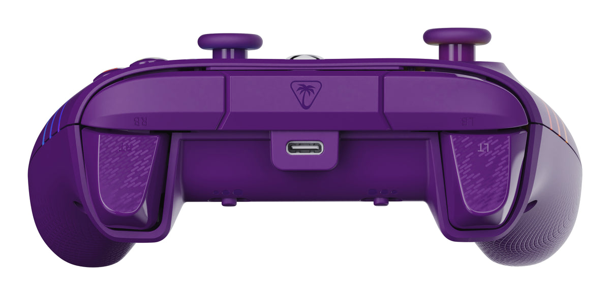 Manette de jeu - Xbox Series X|S, Xbox One et PC - Afterglow Wave - RGB - Filaire - Violet - TURTLE BEACH