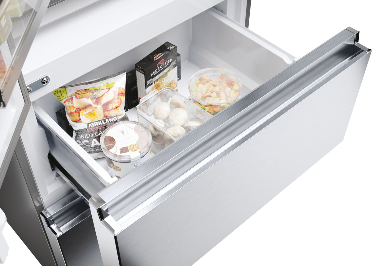 Réfrigérateur Multi-Portes - HAIER - HFR5719ENMG - 446L - No Frost - 4 Portes - Silver