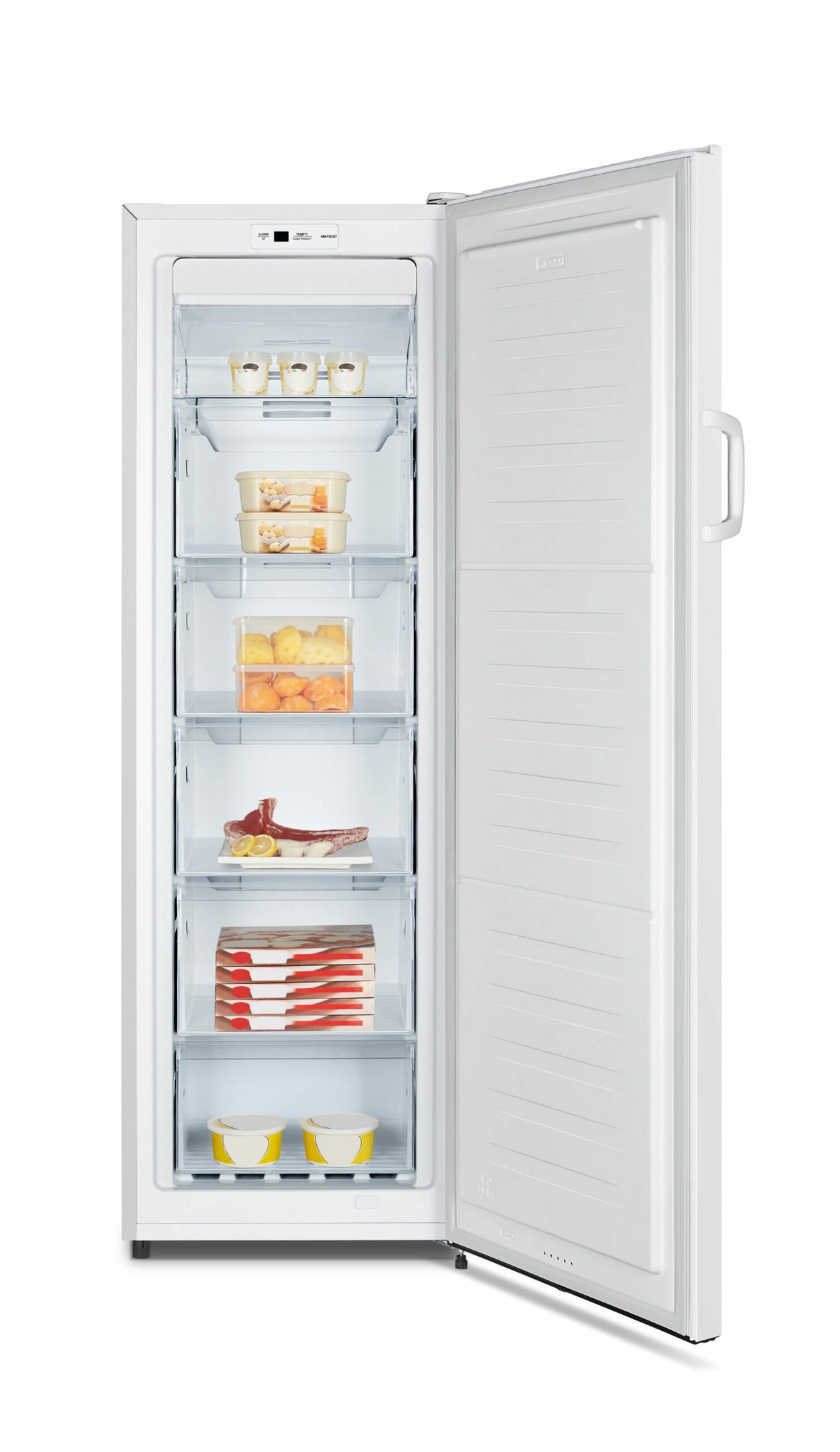 Congélateur armoire - HISENSE - FF176FWE - 5 tiroirs - 55 x 55,7 x 169,1 cm - Blanc