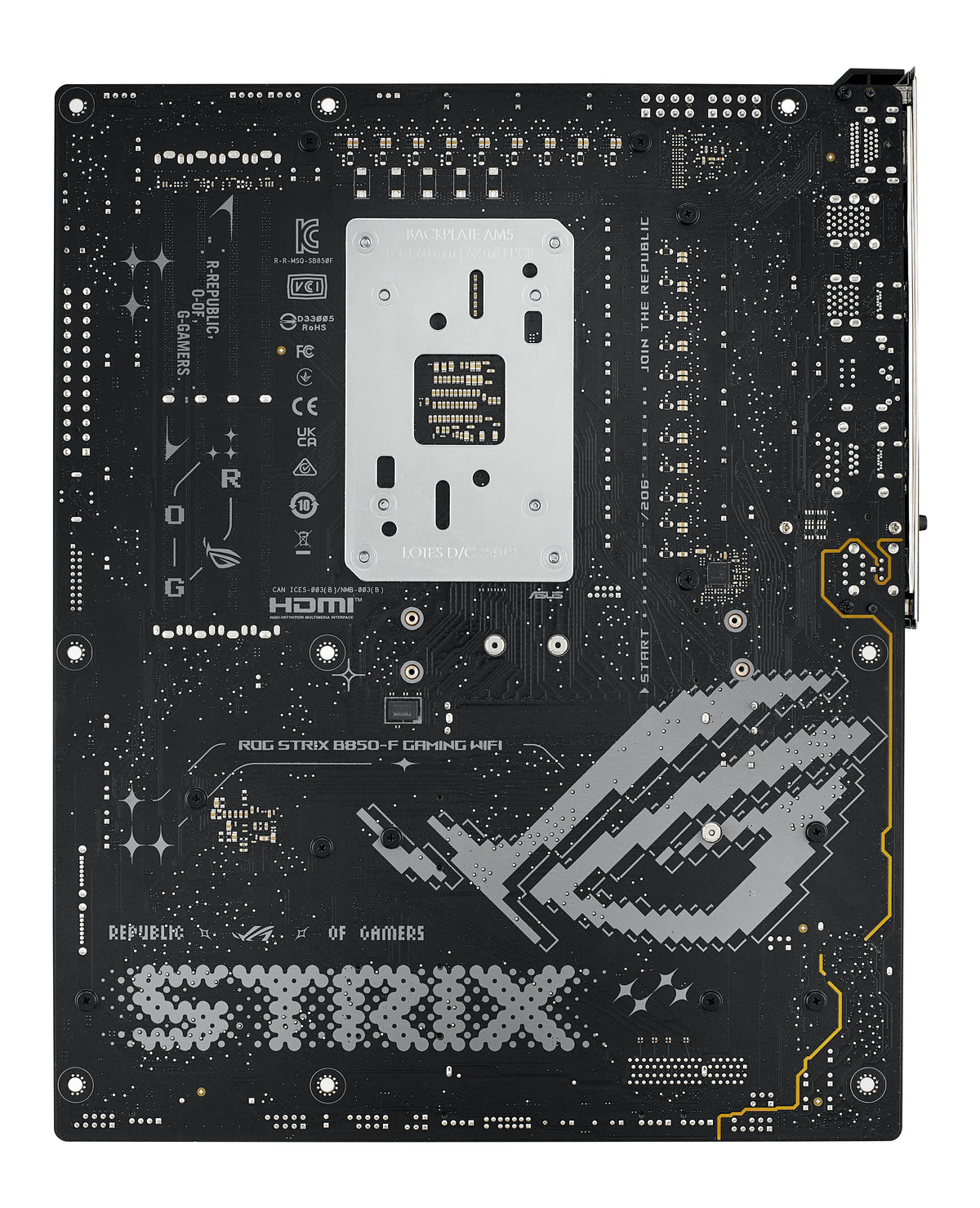 Carte mere - ASUS - ROG STRIX B850-F GAMING WIFI - AMD B850 - Emplacement AM5 ATX