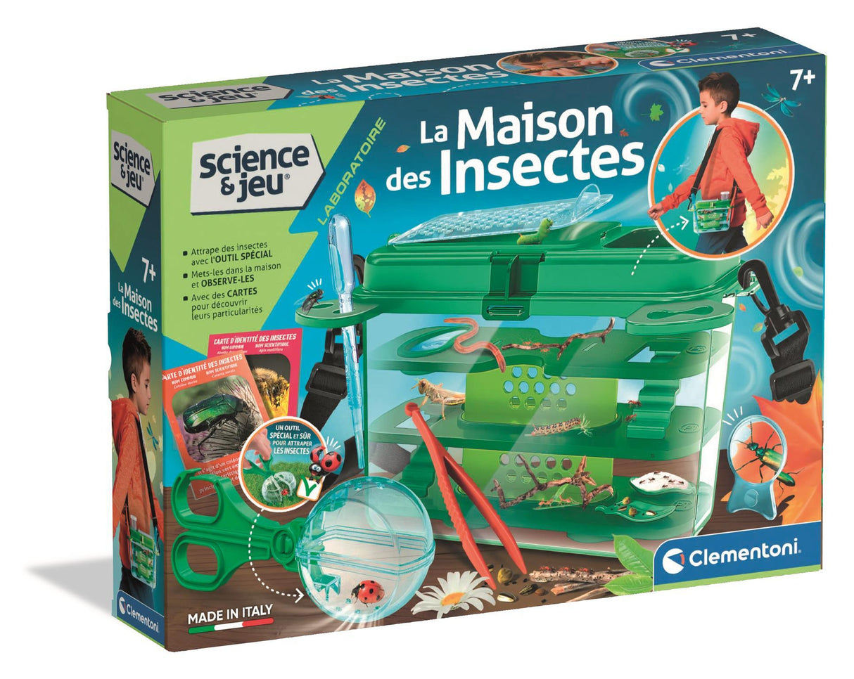 La maison des insectes - Clementoni - Science & Jeu - Jeux Scientifiques