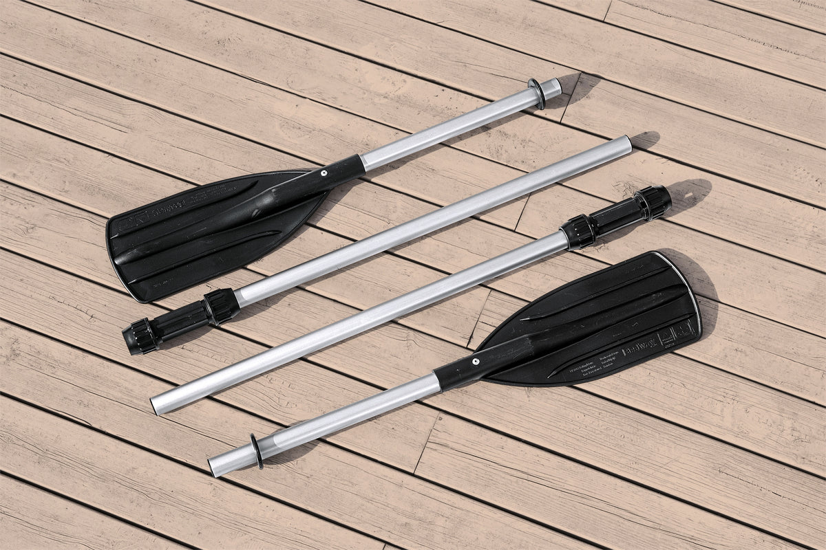 BATEAU GONFLABLE VOYAGERA© X4 SET HYDRO-FORCEA©, 350 X 145 CM, 4 ADULTES