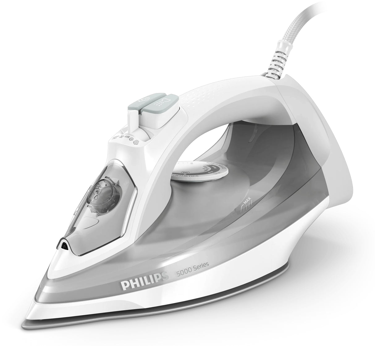Fer a repasser - PHILIPS - DST5010/10 - Fer a vapeur Série 5000 - 40gr/min vapeur continue - 2400W - Blanc