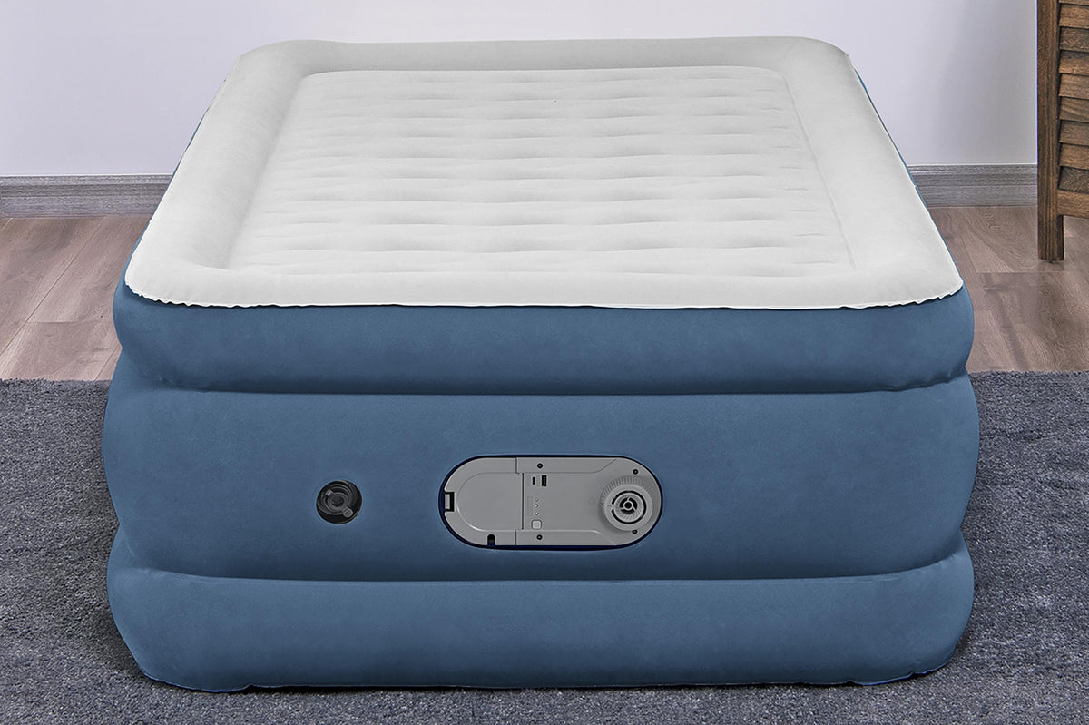 Bestway AlwayzAire™ Matelas gonflable une personne Twin avec double pompe intégrée 1,91 m x 97 cm x 46 cm