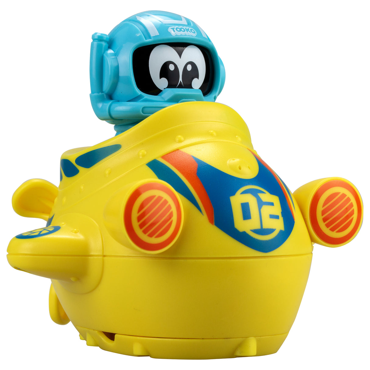 Sous-marin motorisé pour enfant - TOOKO - Jaune et bleu - Effets sonores - A partir de 2 ans