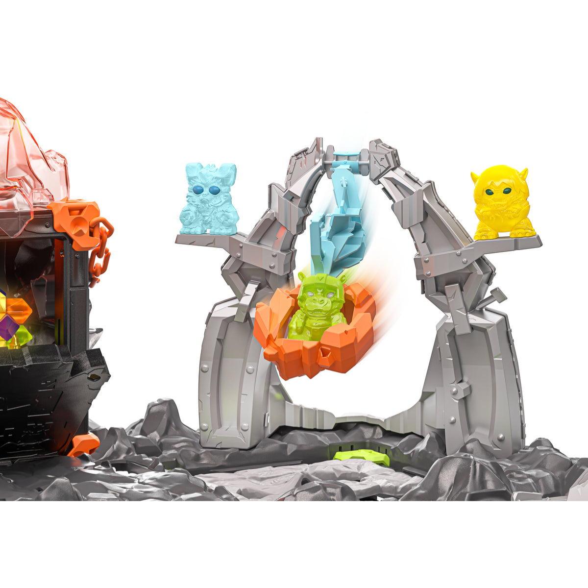 Coffret MasterCave Smashrador Eldrador, 18 fonctions, 6 figurines, SCHLEICH 42757 Eldrador Creatures, 119 pieces, Des 7 ans