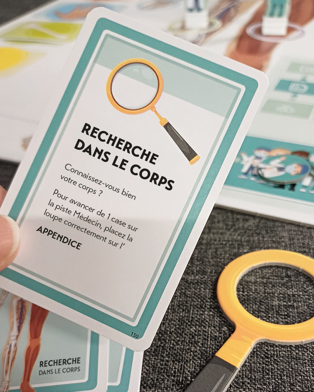 Apprenons le corps humain - Jeu éducatif - TACTIC - 2 joueurs et plus - Des 7 ans