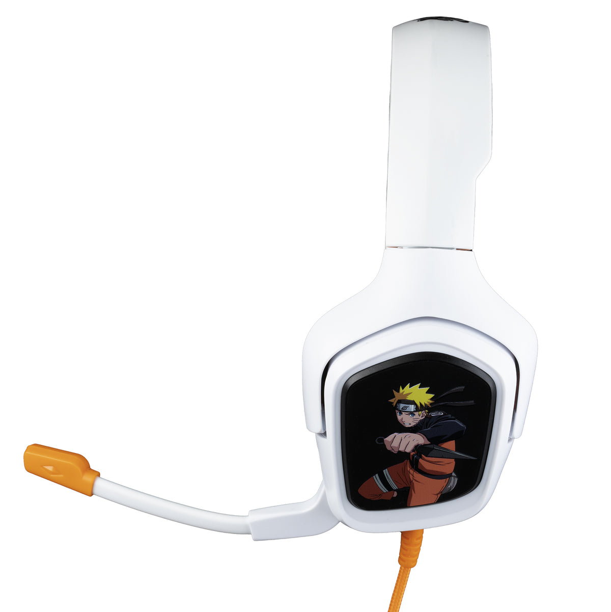 Casque gaming - Filaire - PS4, PS5, Switch, Xbox One et Series X|S - Konix - Naruto Shippuden - Microphone - Câble 1,5 m - Naruto
