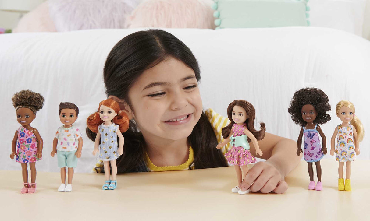 Assortiment de 6 poupées Chelsea et amis - Barbie - Fille - A partir de 3 ans