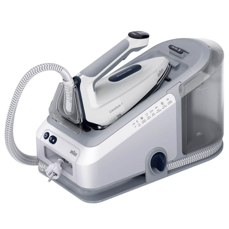 Centrale vapeur BRAUN IS7262GY CareStyle 7 Pro - Puissance 2700 W - Vapeur constante 150 g/min - Thermostat automatique
