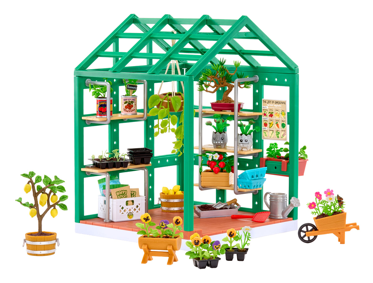 MGA's Miniverse - Spaces Starter Pack - Serre - Des 8 ans - Jeu de construction - Personnalisation - DIY - Art créatif