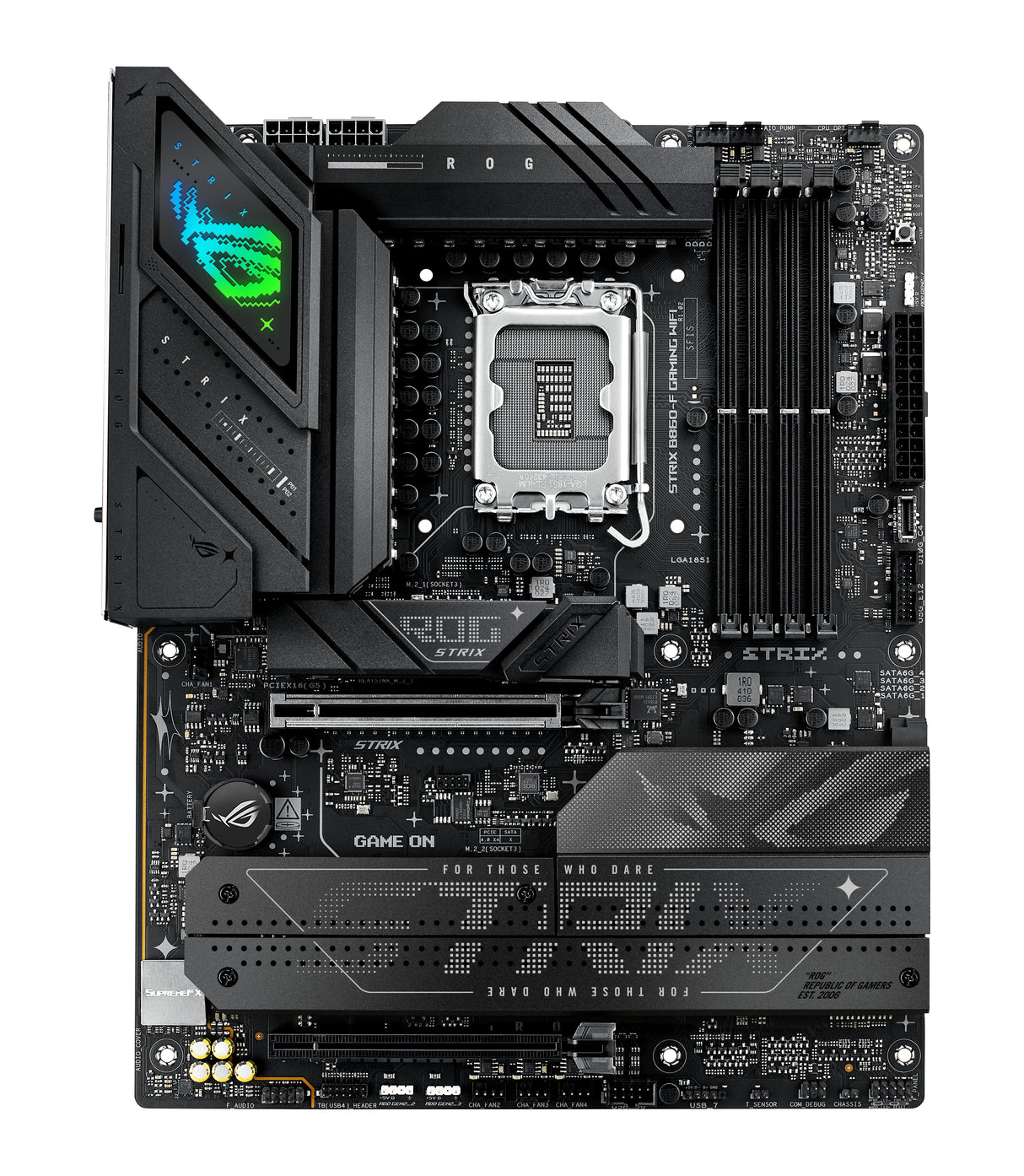 Carte mere - ASUS - ROG STRIX B860-F GAMING WIFI - Intel B860 LGA 1851 (Socket V1) ATX