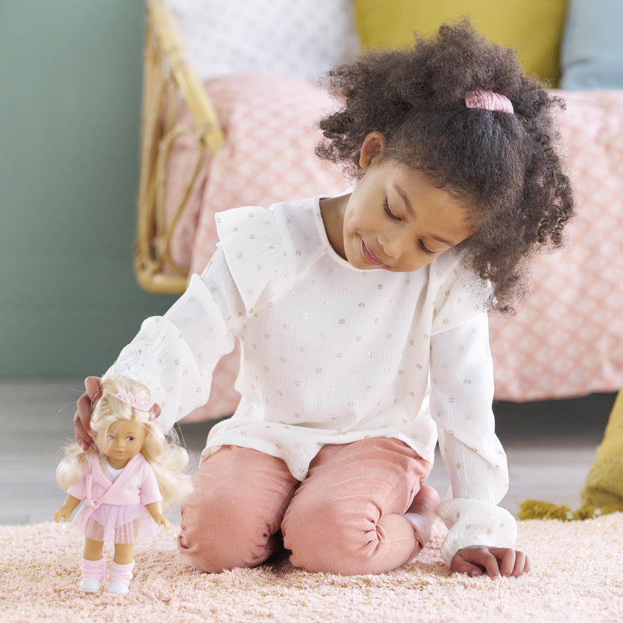 Coffret poupée - COROLLE - Mini Corolline Rosy Ballerine - 20 cm - Des 3 ans